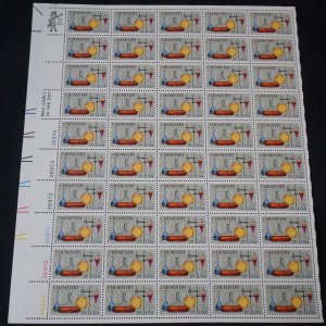 MALACK 1685 13c Chemistry, VF OG NH, Full Sheet, Pos..MORE.. sheet1685