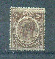 British Honduras sc# 93 (2) used cat value $2.00