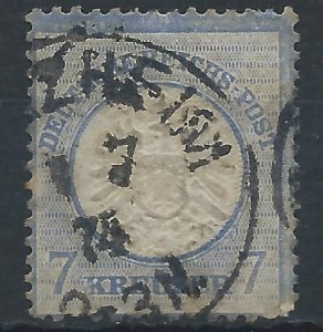 Germany 1872 Large Shield 7Kr - Mi26 used