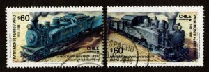 Chile #788-789 used