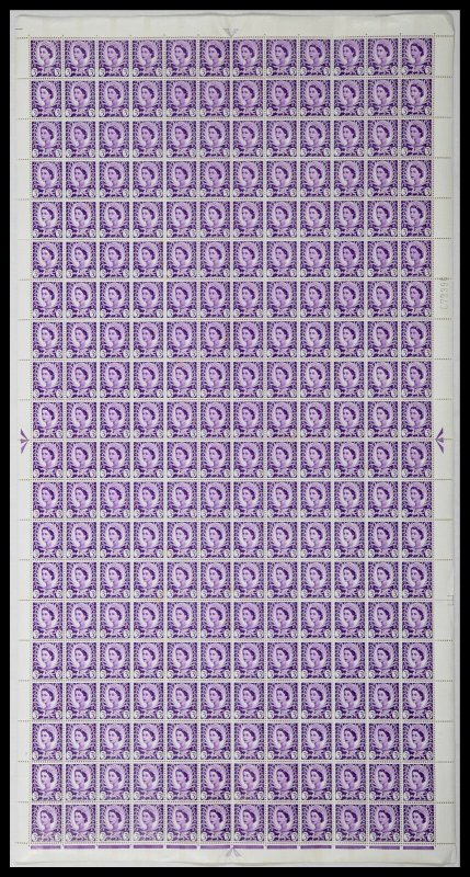 XW2 3d Wales Regional Sheet - Full sheet UNMOUNTED MINT/MNH 