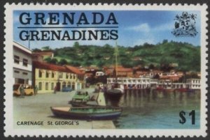 Grenada Grenadines 124 (mnh) $1 Careenage, St George’s (1975)