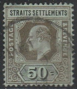 Straits Settlements #122 Used Single Stamp cv $5.25