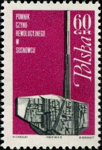 Poland 1968 MNH Stamps Scott 1593 Monument Silesian Workers and Miners Communist