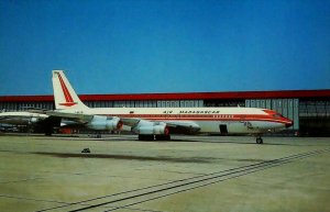 Boeing 707 Air Madagascar Paris Orly Aviation Postcard 13731-