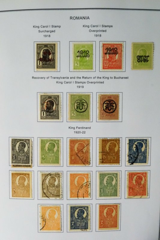 Romania Magnificent 1800s to 1980s Stamp Collection Several Thousand Issues