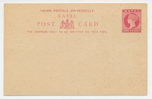 Postal stationery Natal Jinricksha - Jinrikisha - Durban - The Bluff