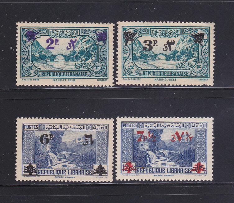 Lebanon 173-176 Set MH Dog River (C)