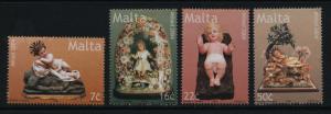 Malta 1186-9 MNH Christmas, Art