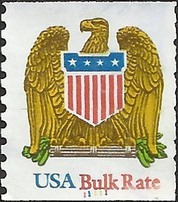 P.N.C. 11111 # 2603 USED EAGLE AND SHIELD