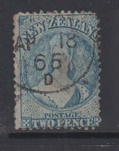 New Zealand FFQ Chalon 2d SG 113 FU