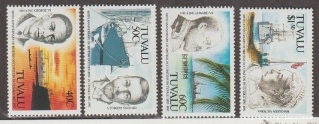 Tuvalu Scott #590-593 Stamps - Mint NH Set