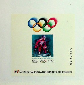 POLAND Sc 3187 NH SOUVENIR SHEET OF 1994 - OLYMPICS