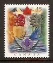   CANADA 1996,  45c. - Heraldic,MNH # 1614