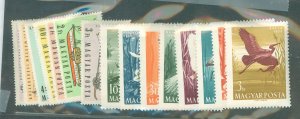 Hungary #1224/1240  Single (Complete Set)