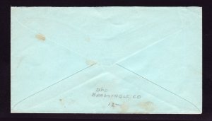 SCOTT #U432 POSTAL STATIONARY BOURNEDALE MA (CAPE COD DPO) 1931