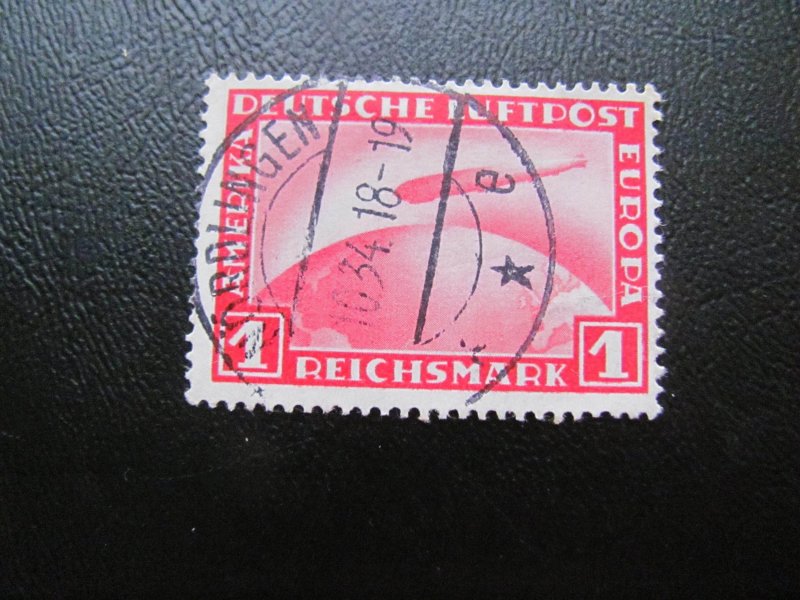 GERMANY 1931 USED  SC# C35 ZEPPELIN USED $45  (115)
