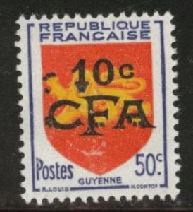 Reunion CFA Scott 283 MH* stamp
