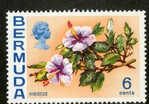 Bermuda 260a MH SCV $7.25 BIN $2.90 Hibiscus Flower