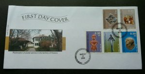 Kosovo Restoration Of Postal Service 2000 Archaeology Coin Art (FDC) *see scan 