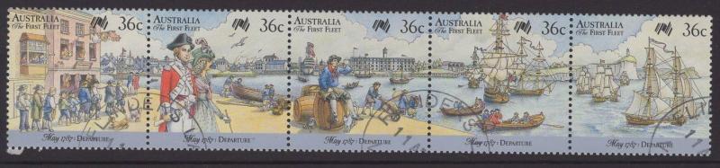 AUSTRALIA SG1059a 1987 BICENTENARY OF AUSTRALIAN SETTLEMENT FINE USED