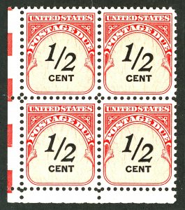 U.S. #J88 MINT BLOCK OG NH\