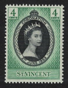 St. Vincent Coronation 1953 MNH SG#188