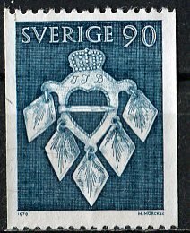 Sweden; 1979: Sc. # 1304: O/Used Single Stamp