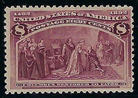 US Scott #236 Mint OG NH F-VF