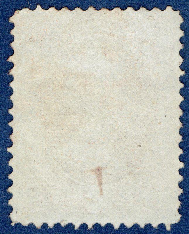 [0776] 1870 Scott#146 2¢  red brown used Red Fancy cancel