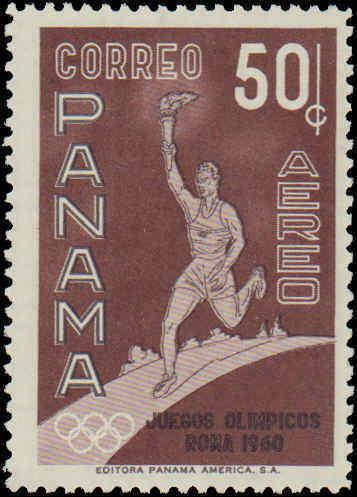 1960 Panama #433-434, C234-C237, Complete Set(6), Never Hinged