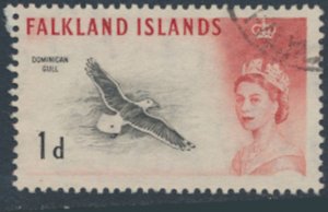 Falklands   SG 194a  SC# 129 *  Used   Birds  see details & scans