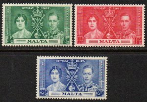 Malta Sc #188-190 Mint Hinged