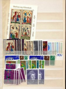 Liechtenstein 1960s/70s Sport Europa Trees M&U(Appx 220 Items) (MT 209