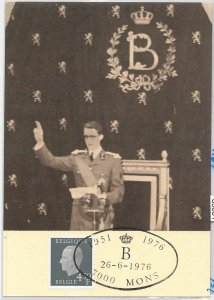 63851 - BELGIUM - POSTAL HISTORY: MAXIMUM CARD 1967 - ROYALTY-