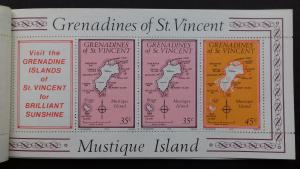 St Vincent 1976 Booklets x 7 Mint