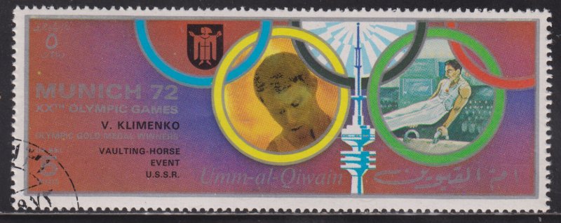 UAE Umm Al Qiwain Unlisted Munich Olympians 1972