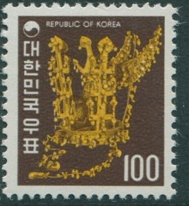 Korea South 1973 SG1069 100w Gold Crown MLH