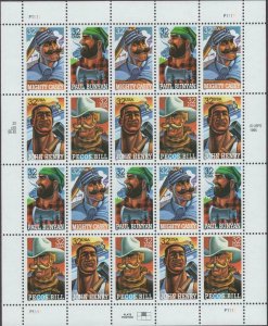Scott # 3083-3086 - US Souvenir Sheet Of 20 - Folk Heroes⭐⭐⭐⭐⭐⭐