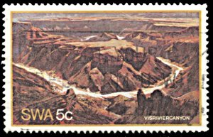 South West Africa 471, used, Fish River Canyon