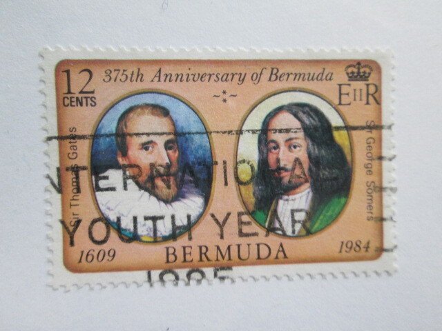 Bermuda #449 used  2022 SCV = $0.25