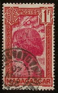 Madagascar  used scott cat #  162