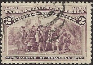 # 231 BROWN VIOLET USED LANDING OF COLUMBUS SCV-0.30