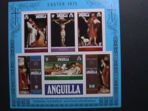 ANGUILLA-1975-SC#2165 -EASTER-PAINTING  MNH SHEET -VF WE SHIP TO WORLD WIDE