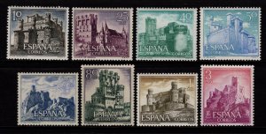 Spain 1966 Spanish Castles, 1st series, Set [Mint]