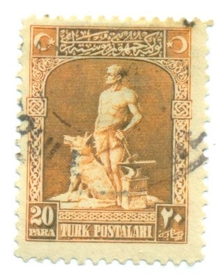 Turkey 1926 #635 U SCV(2022) = $0.25