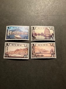 Stamps Hong Kong Scott #380-3 never hinged