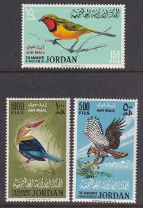 Jordan C26-C28 Birds MNH VF