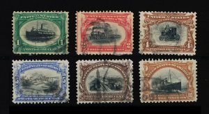 AFFORDABLE SCOTT 294 295 296 297 298 299 USED COMPLETE SET PAN-AM EXPO #16184