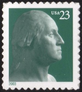 SC#3616 23¢ Washington Single (2002) SA